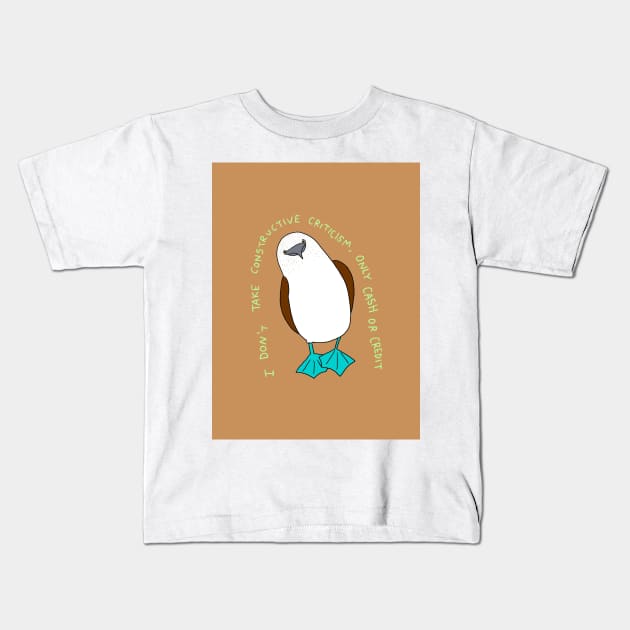 Booby Kids T-Shirt by lousydrawingsforgoodpeople